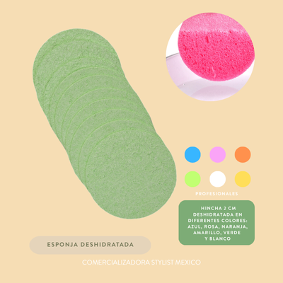 ESPONJAS DESHIDRATADAS 2 PZS