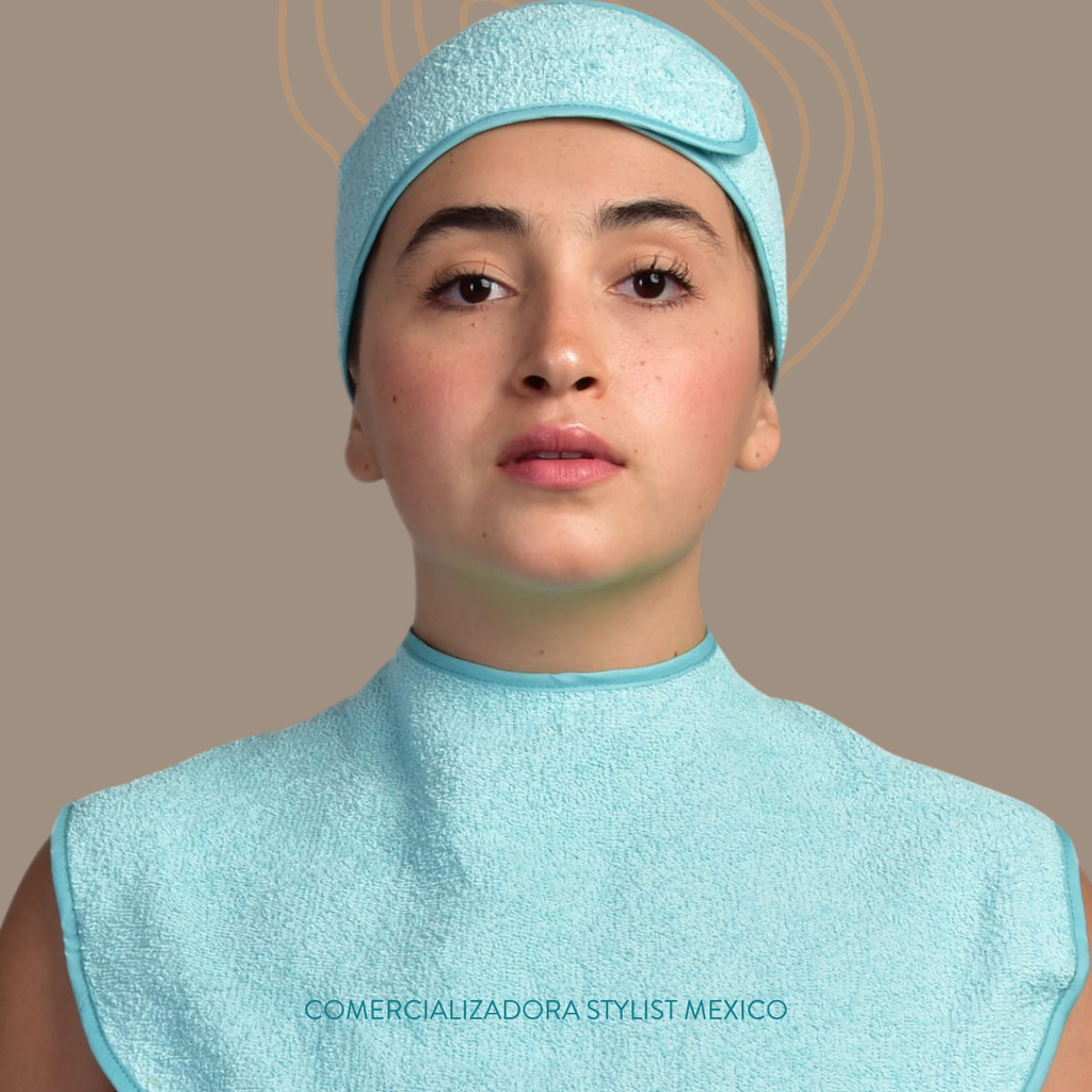 Kit facial (Banda, Babero y Toalla facial)