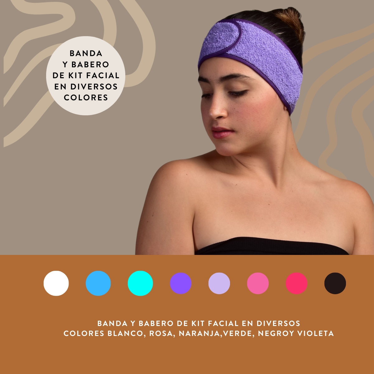 Banda Facial paq. 10 pzas.