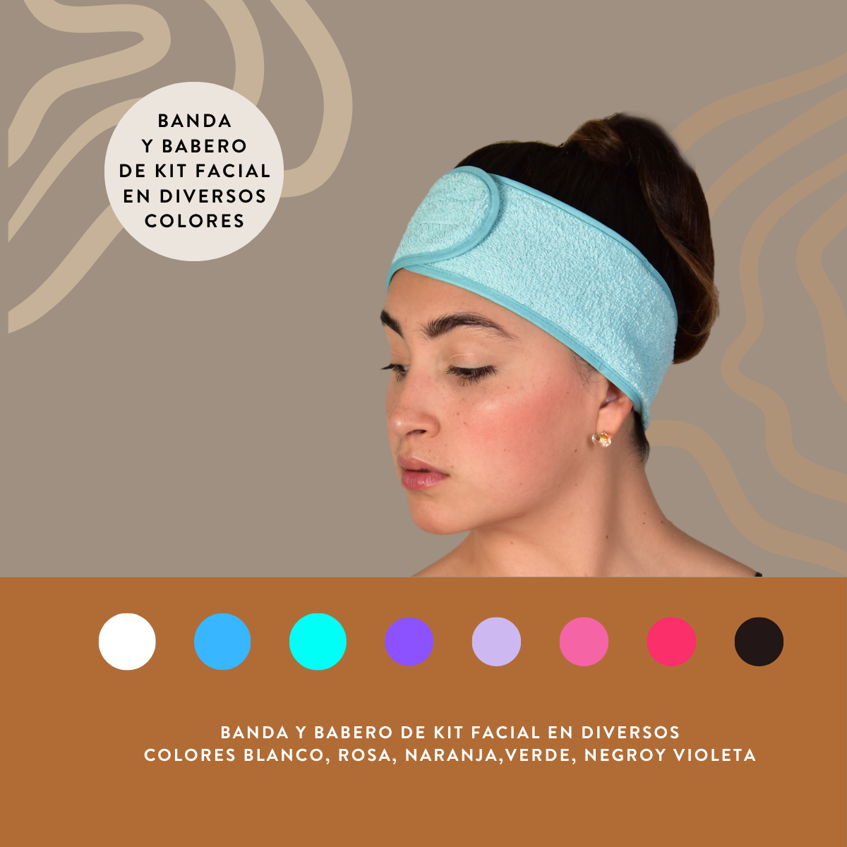 Banda Facial paq. 10 pzas.
