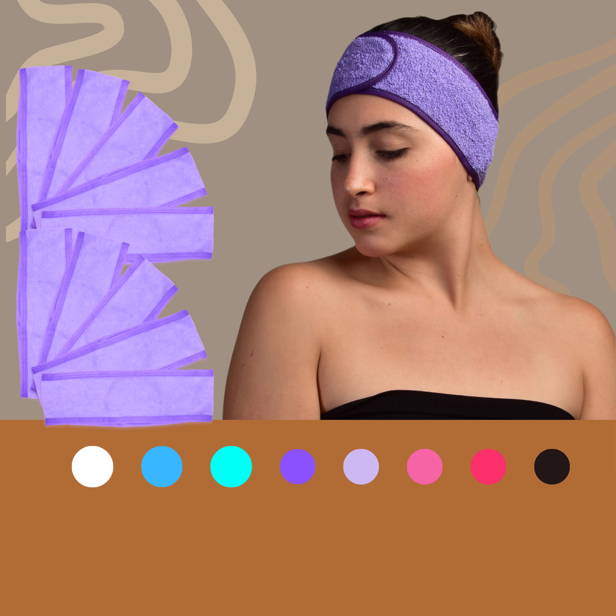 BANDA FACIAL PAQUETE DE 10 PIEZAS