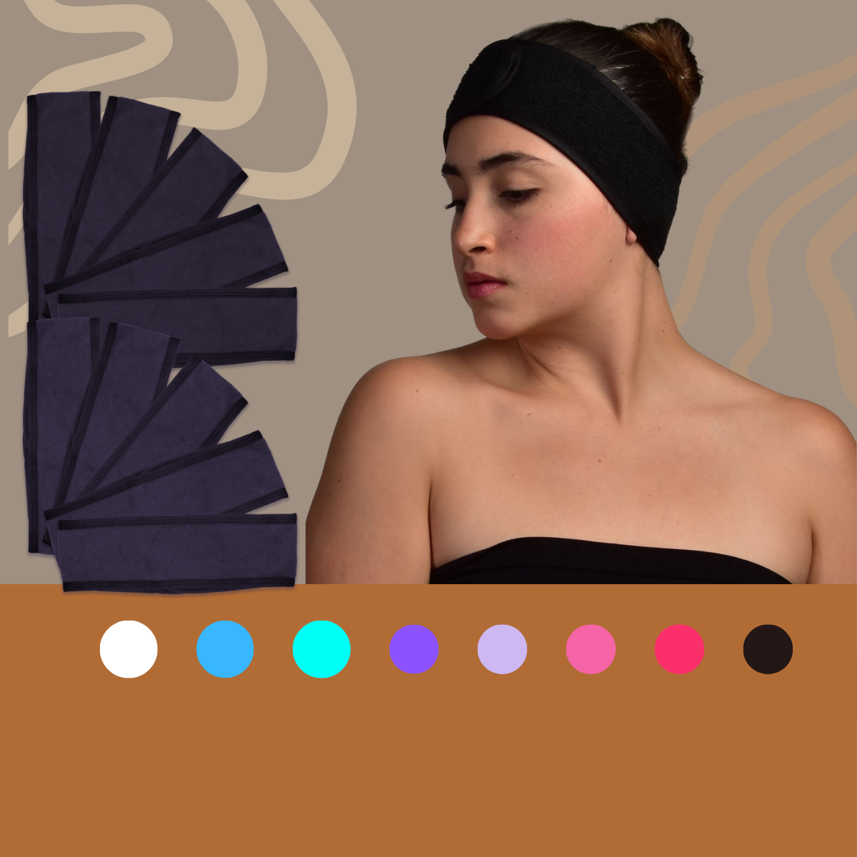 BANDA FACIAL PAQUETE DE 10 PIEZAS