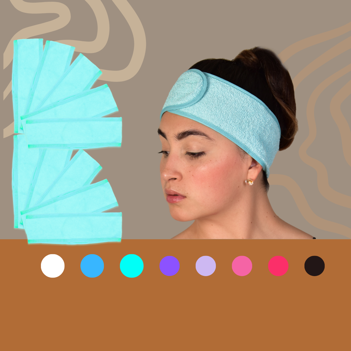 BANDA FACIAL PAQUETE DE 10 PIEZAS