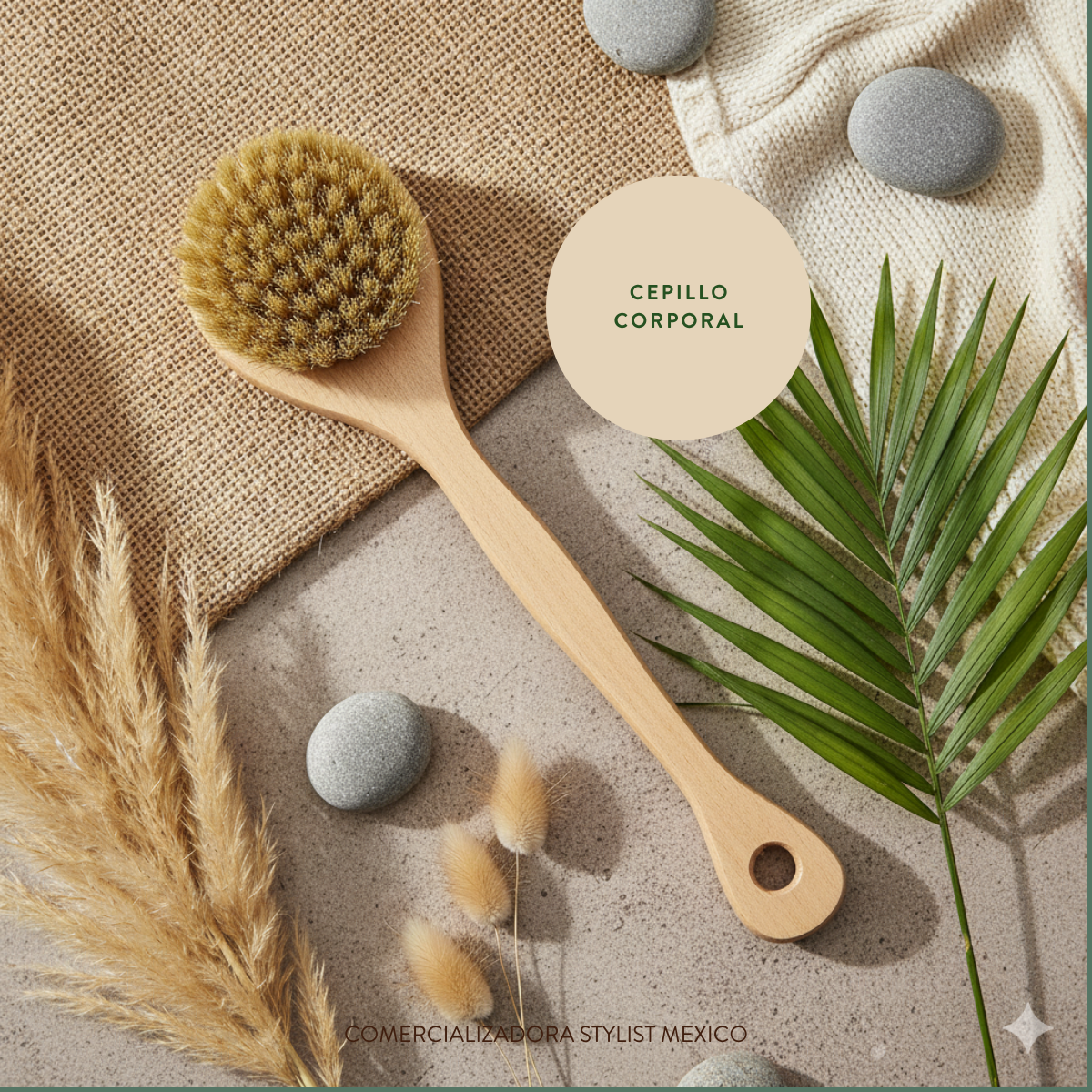 CEPILLO CORPORAL MEDIANO 29 Cm.