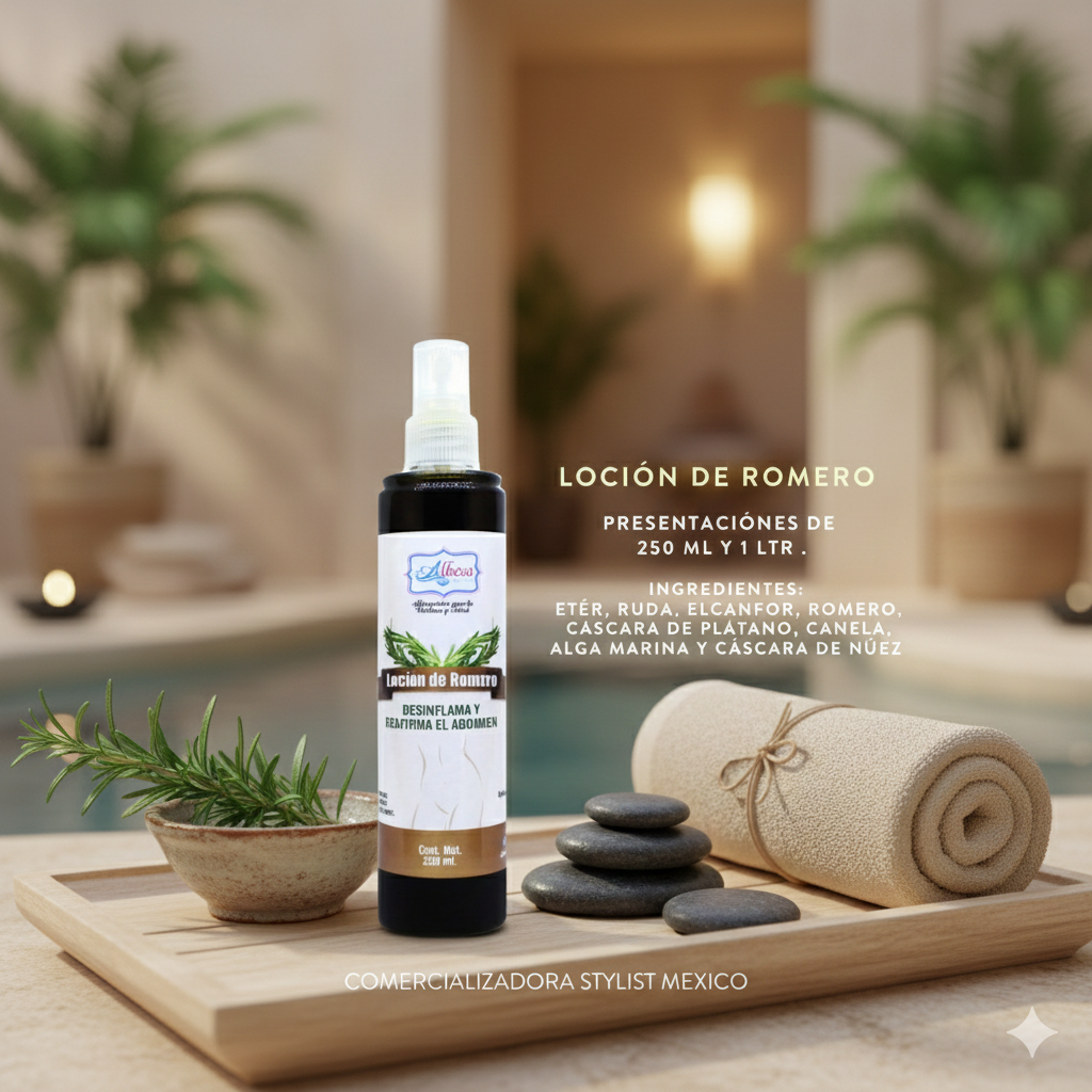 LOCIÓN DE ROMERO 250 ml